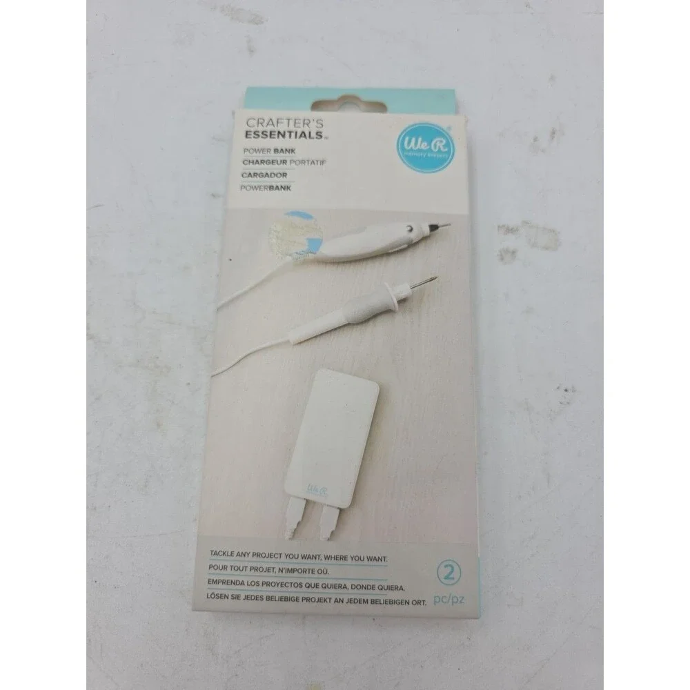We R Memory Keepers Crafter's Essentials Dual USB POWER BANK
